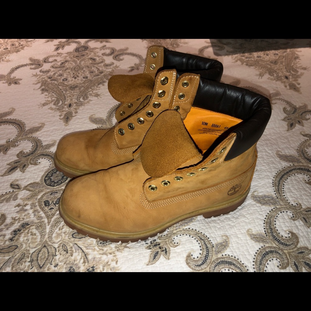 Worn once Timberland boots